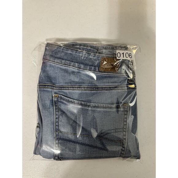 American Eagle Jeans Women's Mid Rise Straight Super Stretch Size 14 - Picture 11 of 11